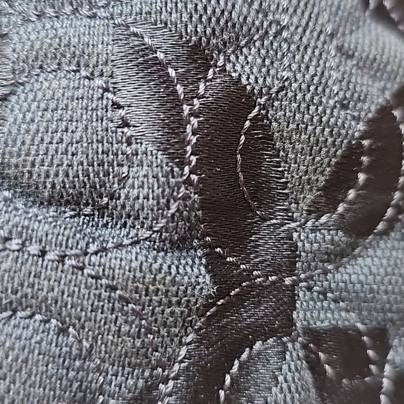 Coach Gramercy OP Art Top Handle Bag Quilted EUC Black - Picture 3 of 8